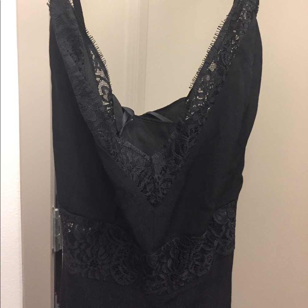 Forever 21 Black Lace Jumpsuit